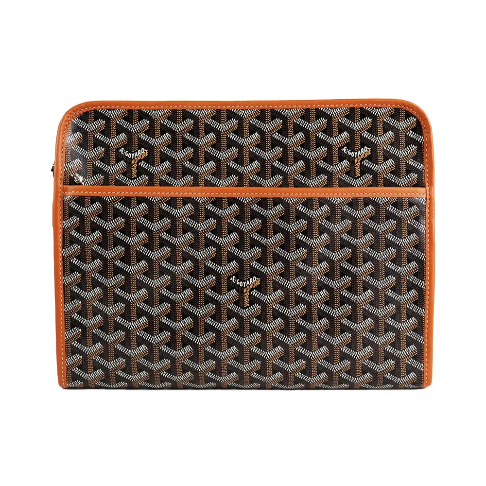 Trousse Jouvence GM Clutch Bag Black Tan