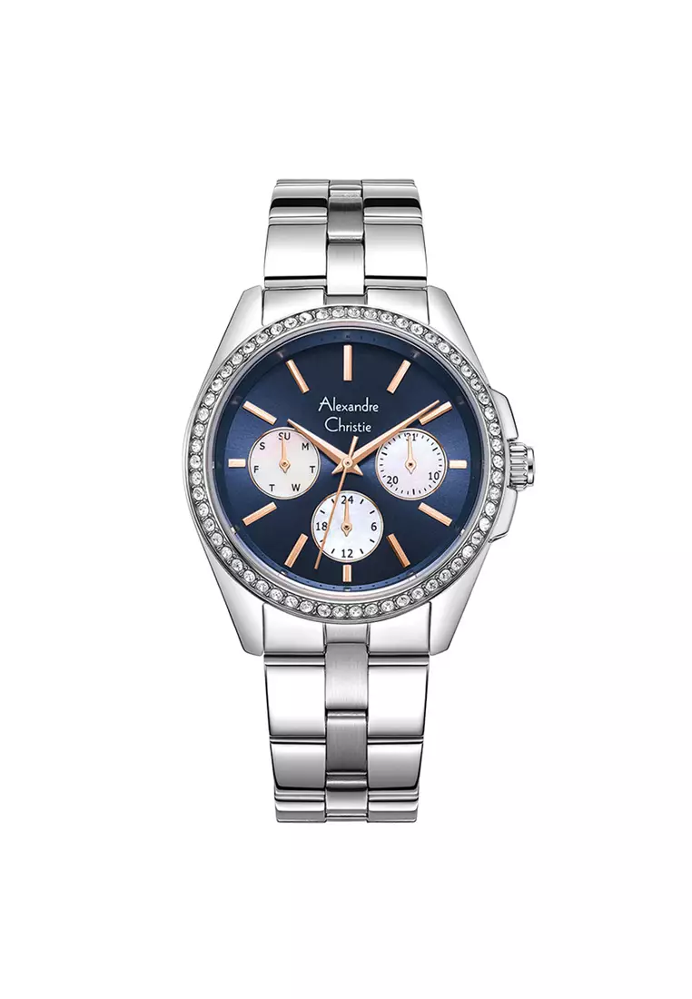 Alexandre Christie AC 2949 BFBSSBURG Jam Tangan Wanita Chronograph